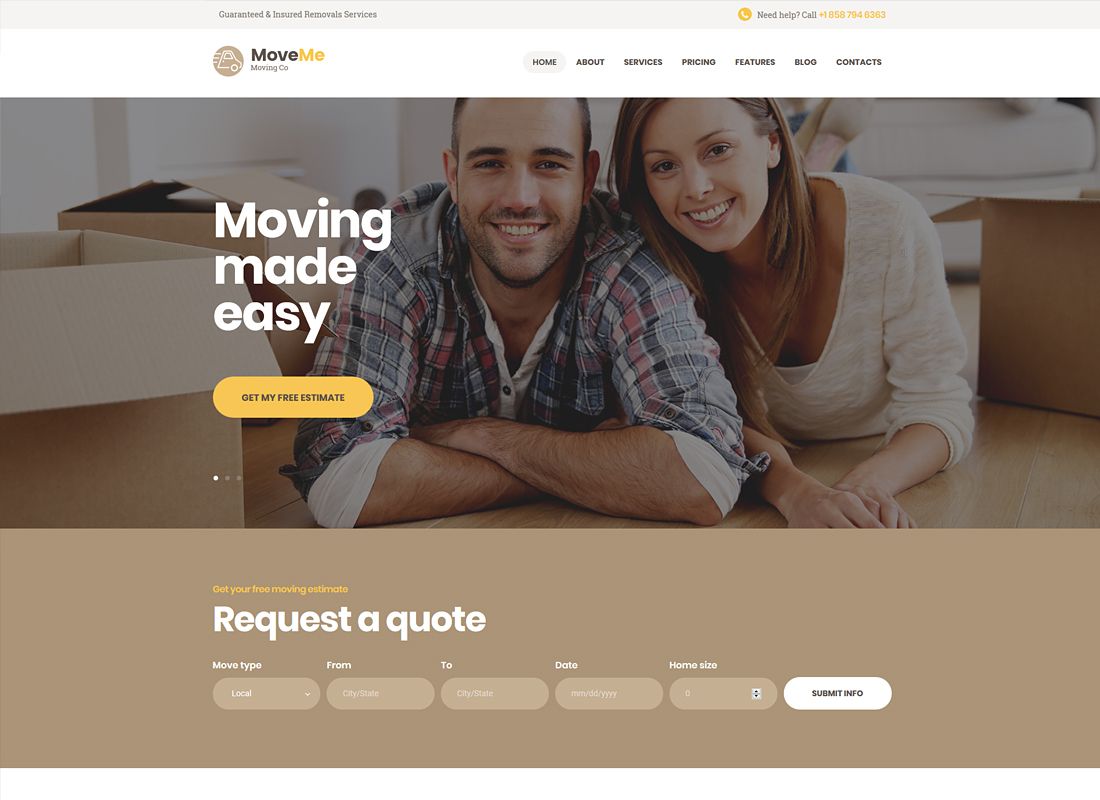 10 Best Moving and Storage WordPress Themes