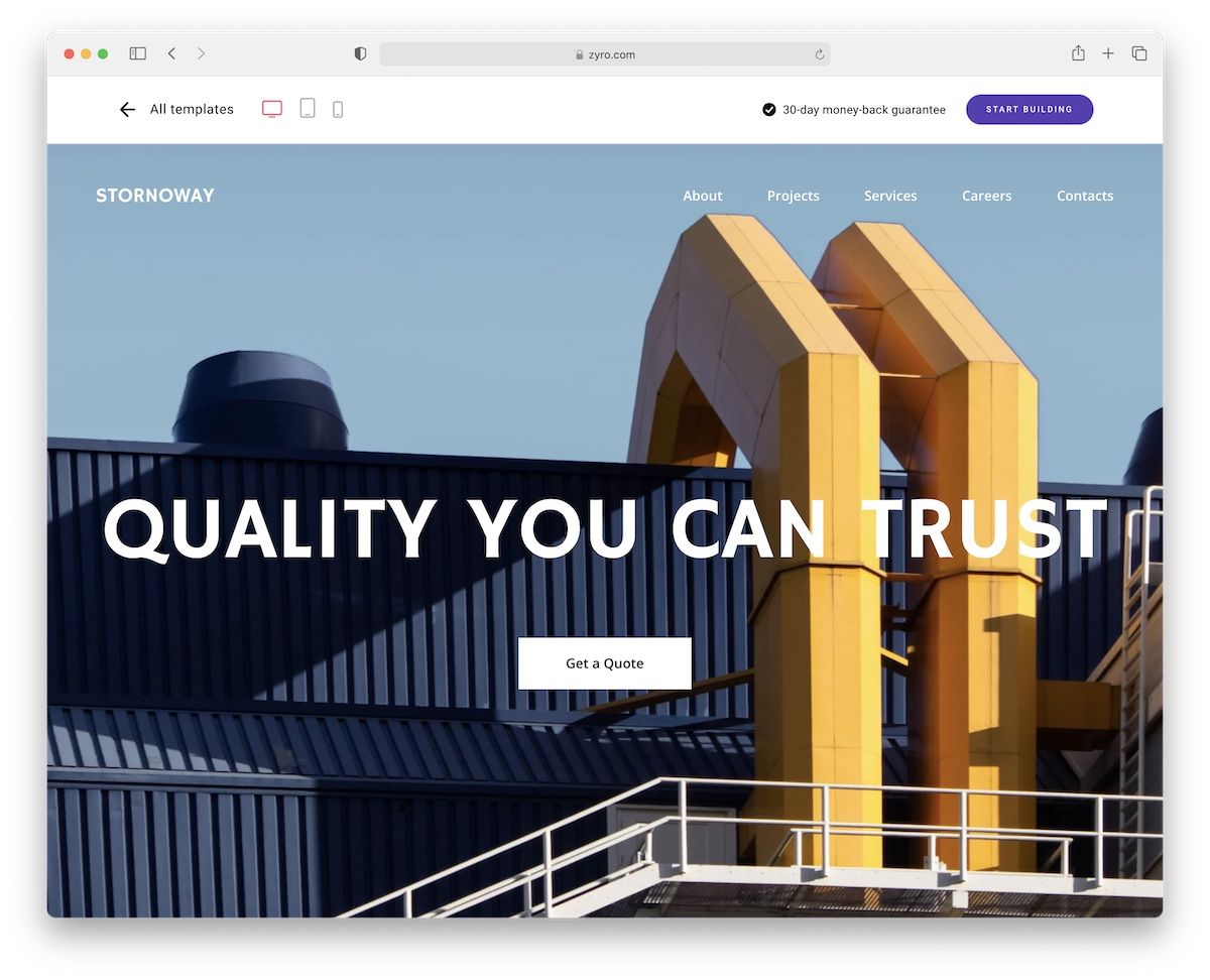 31 Best Free Construction Website Templates To Build A Strong Online Presence