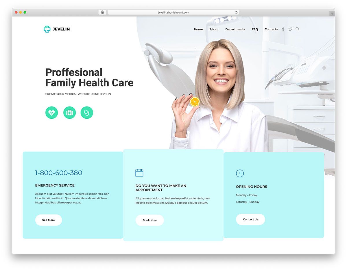 33 Best Health & Medical WordPress Themes For Hospitals, Doctors & Clinics 2022