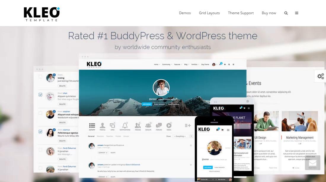 KLEO: A Multi-purpose WordPress Theme with WooCommerce and BuddyPress Support