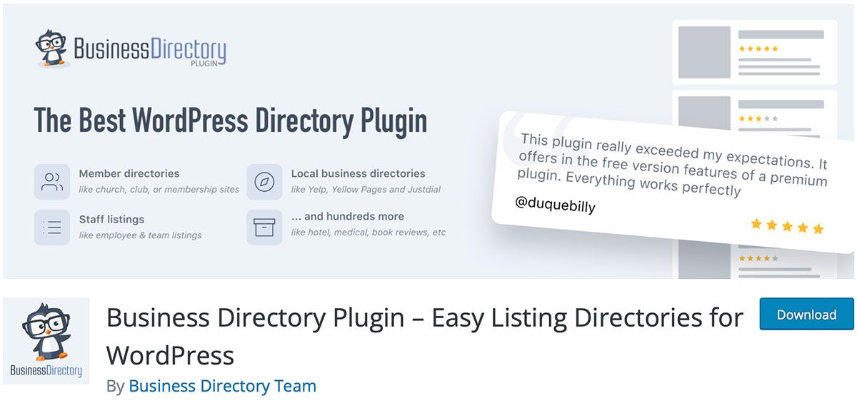 business listing directory plugin for wordpress
