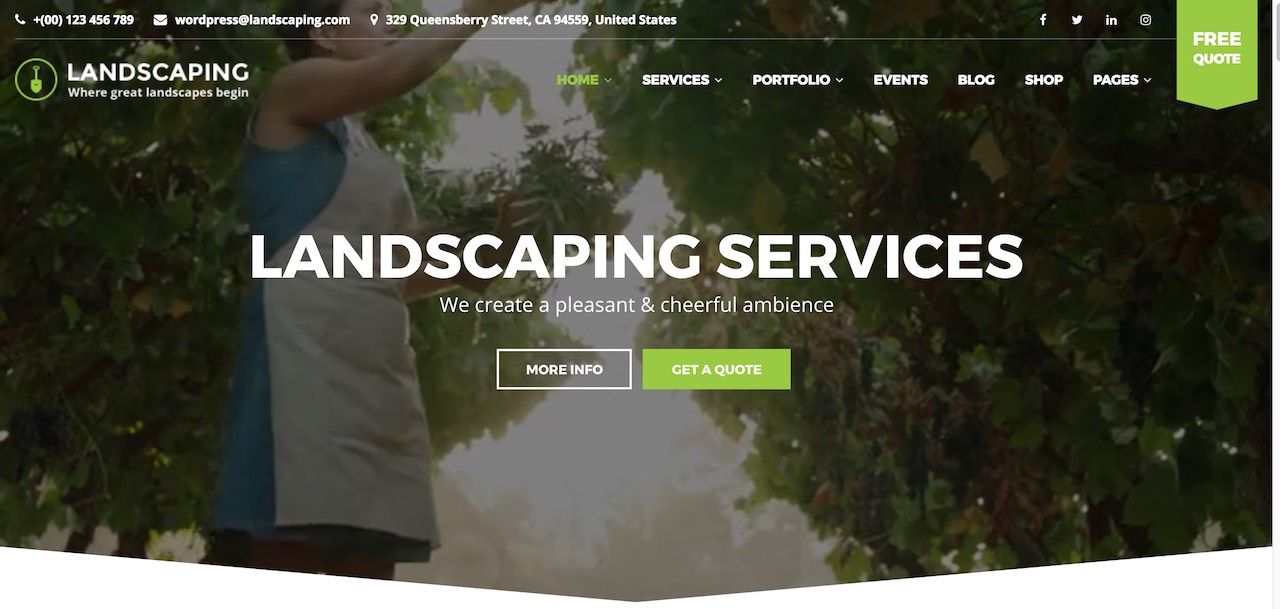 Landscaping WP
