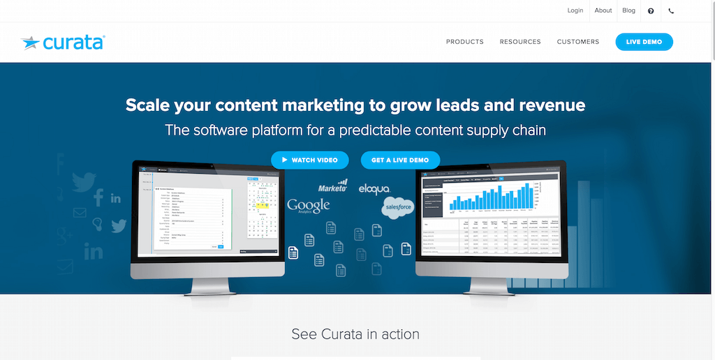 Content Curation Content Marketing Platform Curata