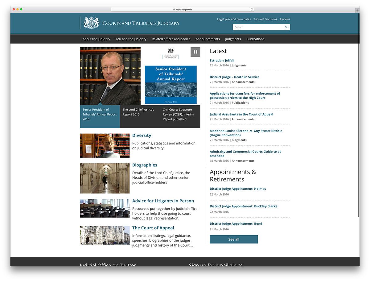 judiciary-gov-website-based-on-wordpress