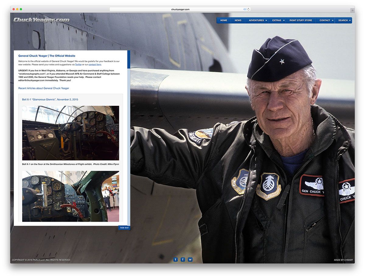 chuckyeager-military-website-example-with-wp
