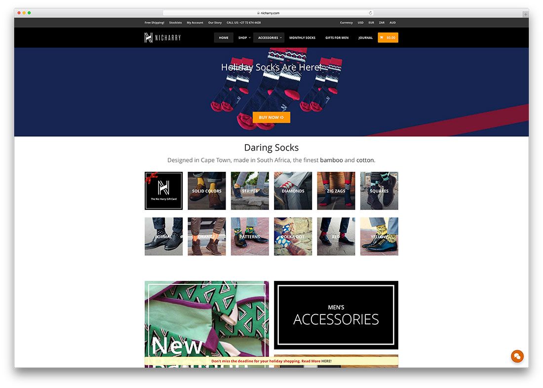 nicharry-accessories-online-store-example