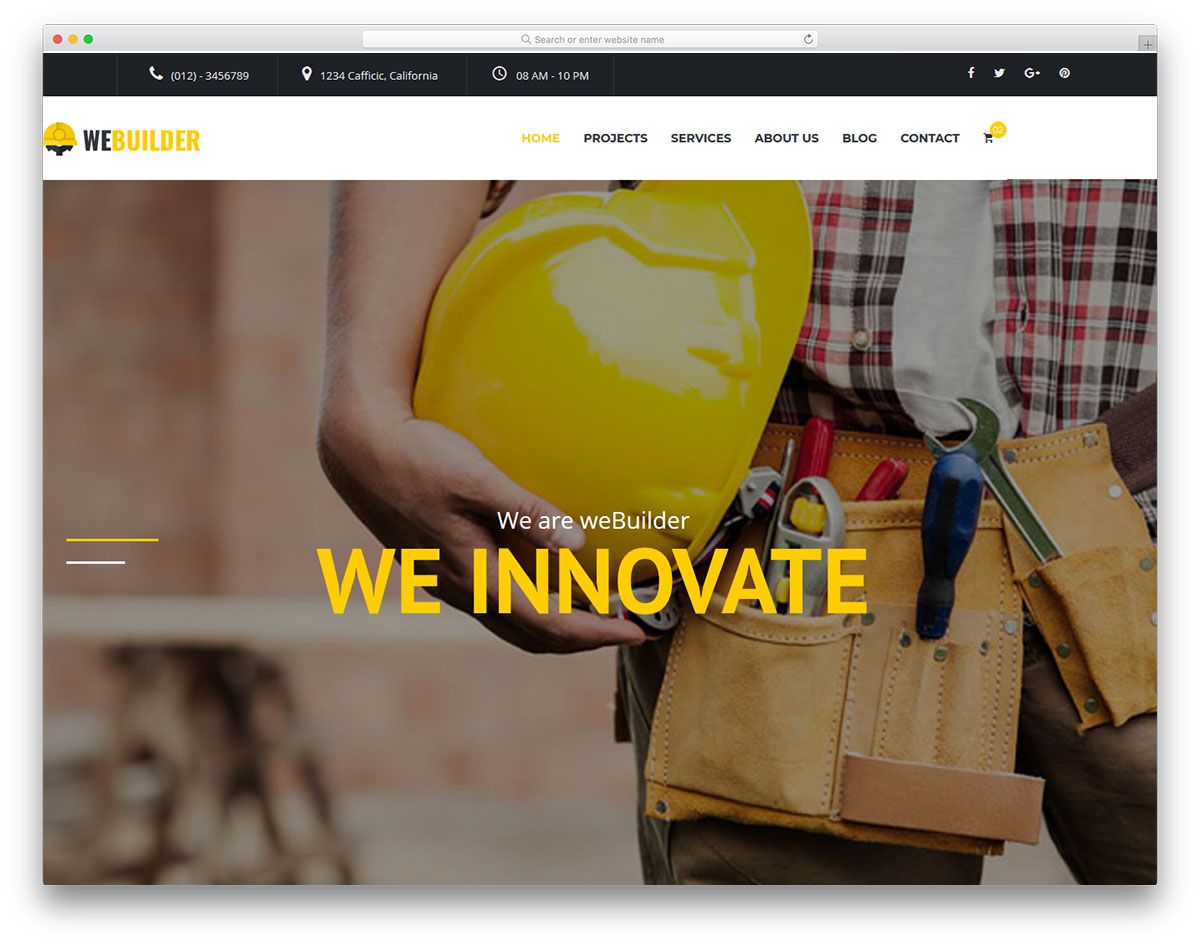 webuilder free template