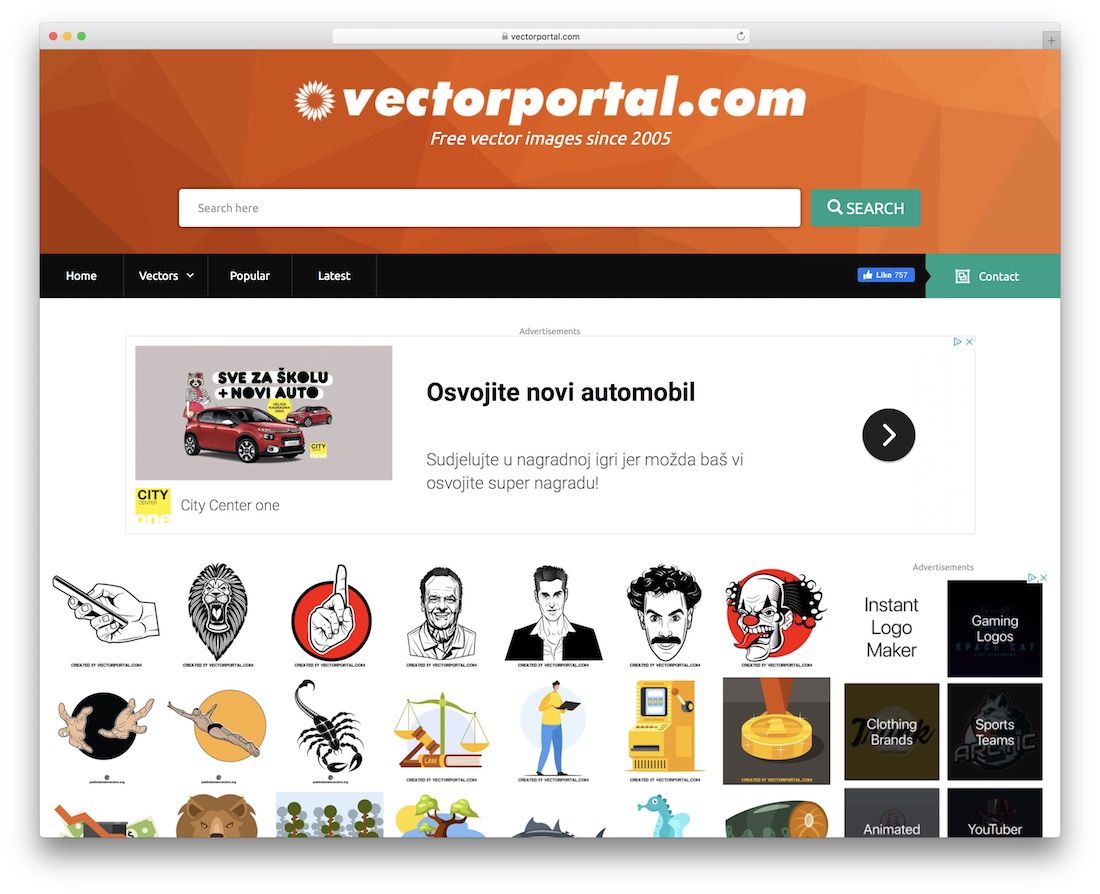 vector portal free vector images website