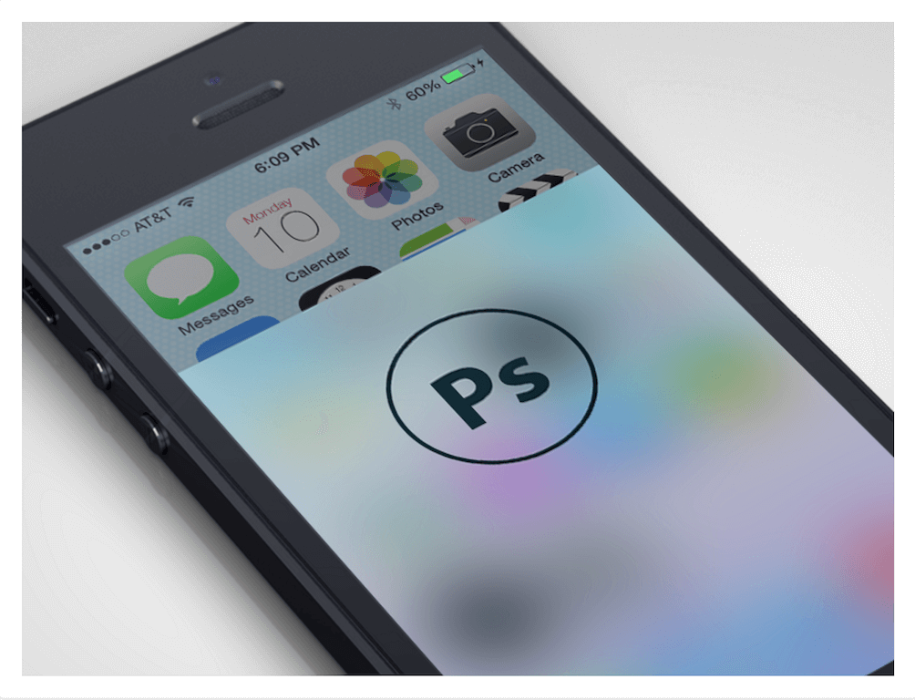 iOS7 Blur - Photoshop Action