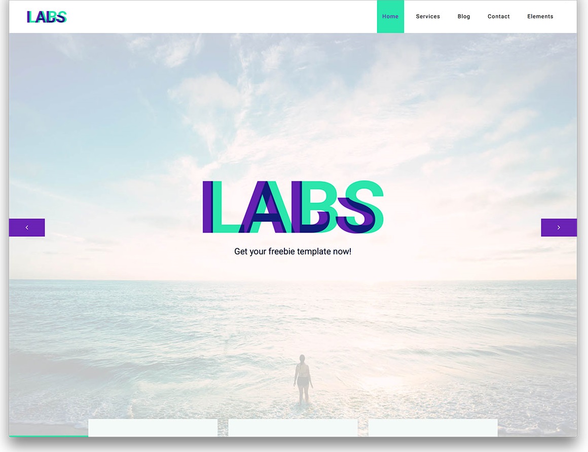 Labs digital agency website template