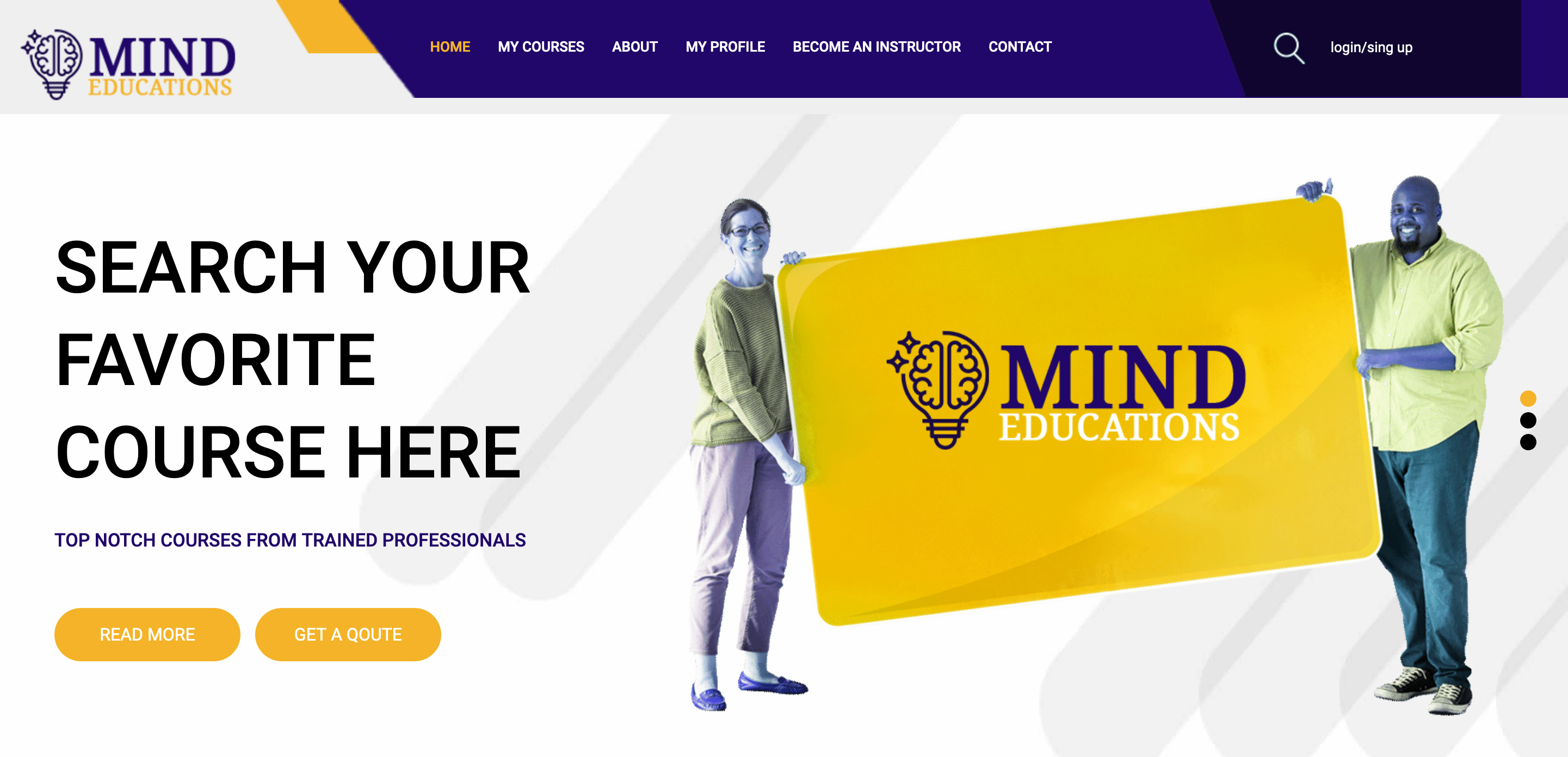 Mind Free CSS Template