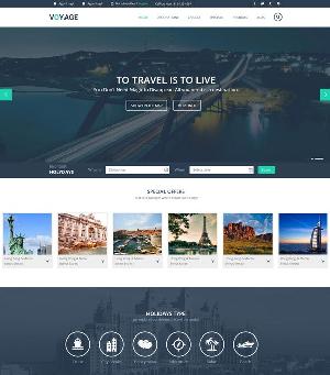 Voyage Html5 Template Travel