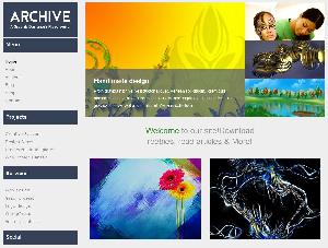 Archive a Blogging Flat Bootstrap Responsive