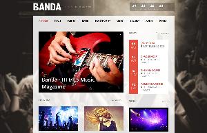 Banda HTML5 Music Magazine