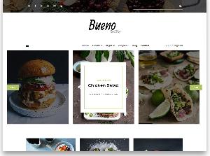 Bueno Food Blog free template