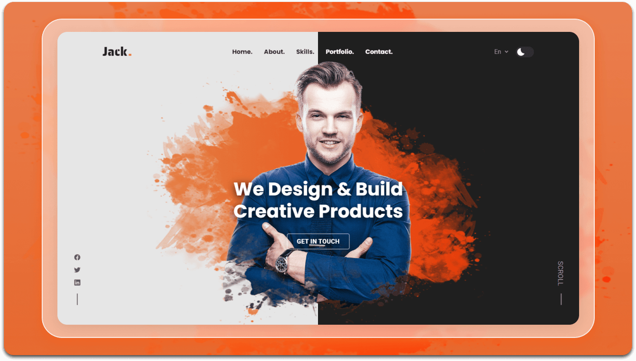 Jack - The Ultimate Personal Portfolio Website Template